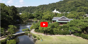 大芝上空から琴ノ浦温山荘園を見た！