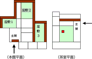 座敷見取り図